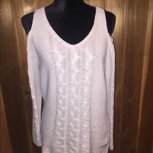 Open Shoulder Sweater